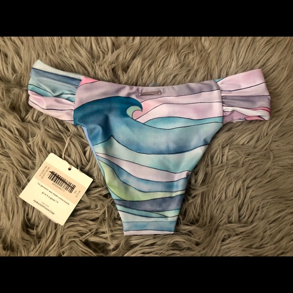 Mara Hoffman dusty rose bikini bottom sz XS NWT - Picture 2 of 7